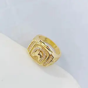 18K Gold Filled kids ring anillos para ninos
