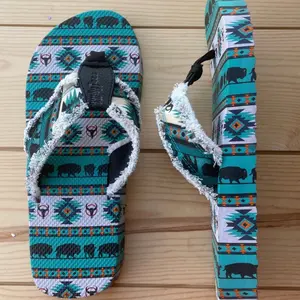 Gypsy Jazz Flip Flops