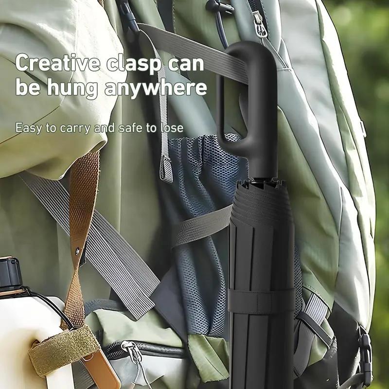 2026 Automatic Folding Umbrella, Windproof & Waterproof Portable Rain Umbrella for Men & Women