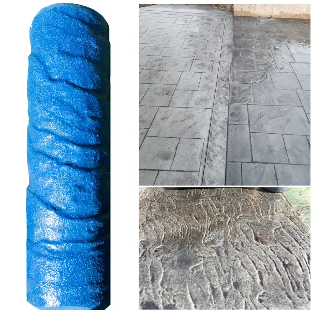 Concrete Texture Rollers - The "Original" Medium Italian Slate Concrete Texture Roller