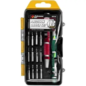 Wilmar W9169 Precision Screw Driver Set, 18 Piece, Tool, Screwdriver Bits, Precision Screwdriver