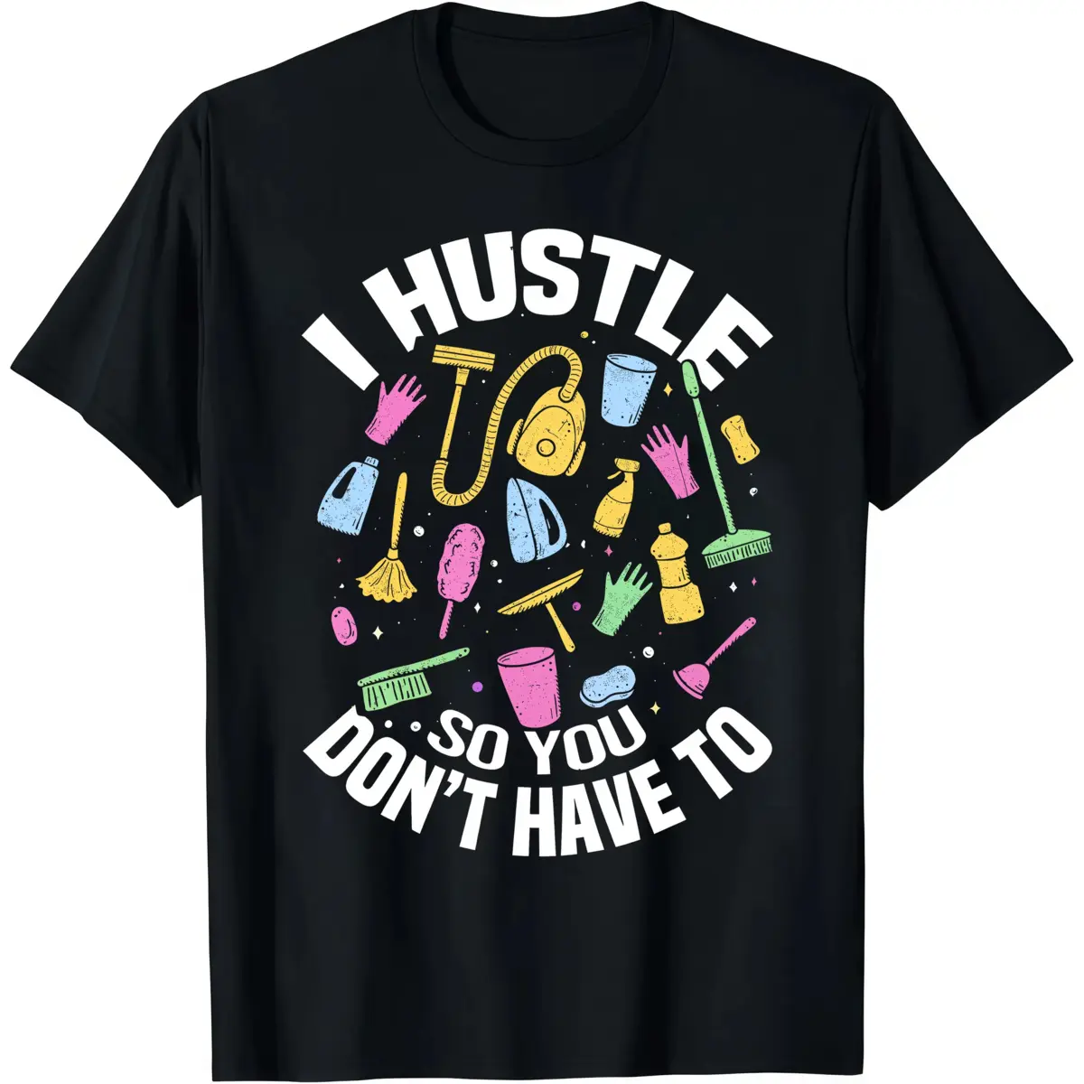 Funny Cleaning Uniform For Housekeeping Design Housekeeper T-Shirt