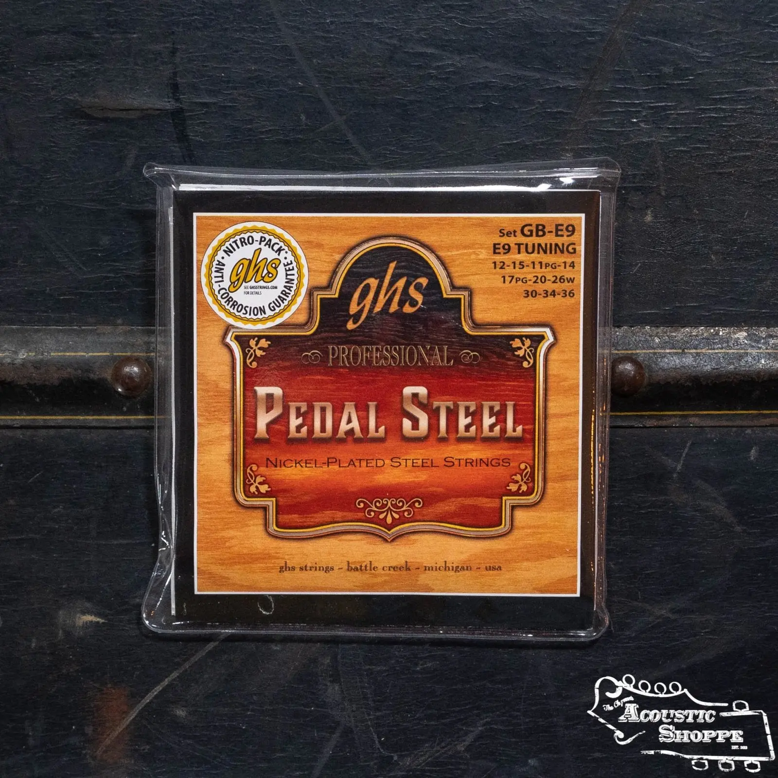 GHS GB-E9 Pedal Steel Boomers E9 Tuning