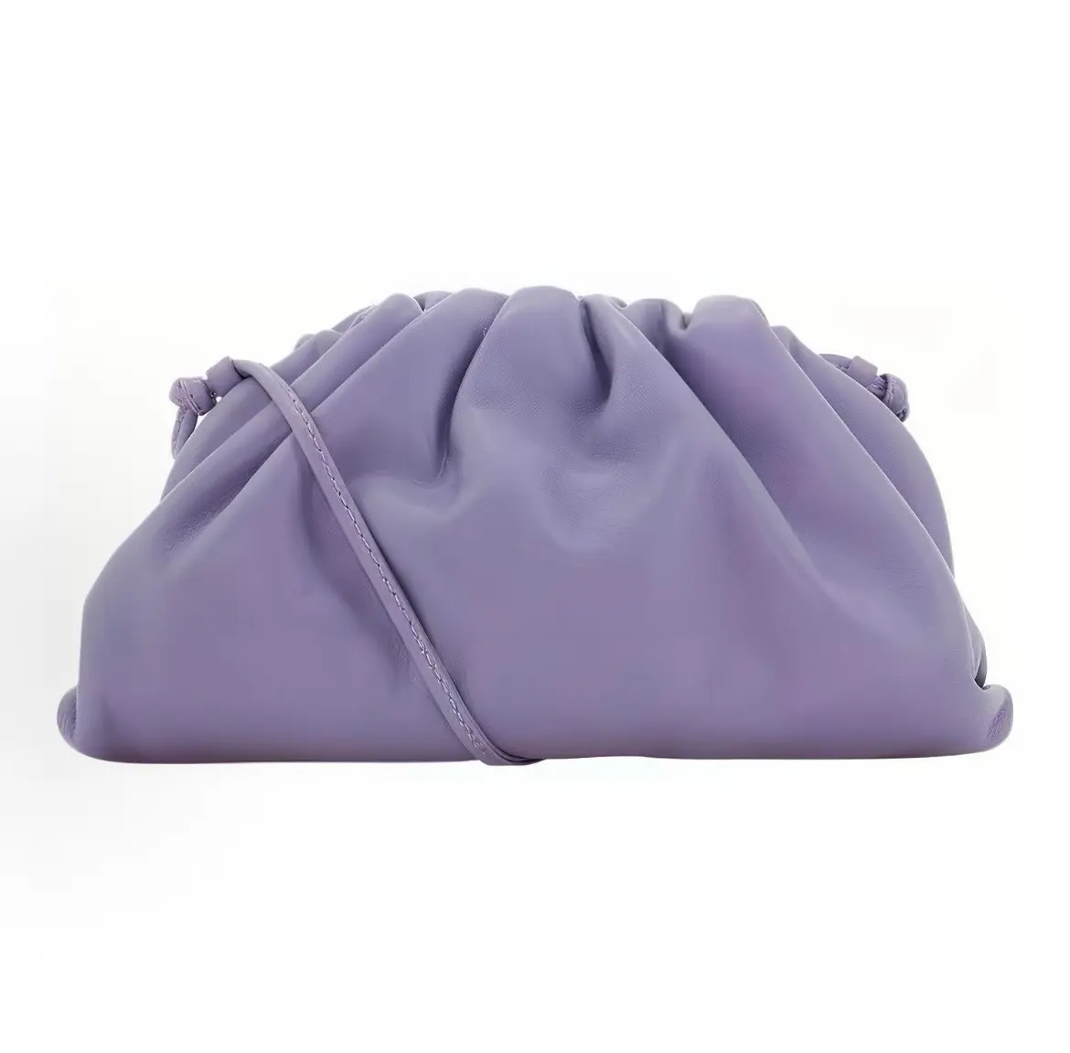 Pre-owned BOTTEGA VENETA Lavender Purple Mini Cloud Bag（2600110）