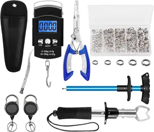 Fishing Tool Kit Fishing Pliers Fish Gripper Fishing Fish Grip Set Saltwater Resistant Fishing Gear
