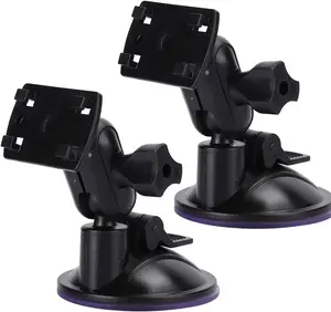 Degree Adjustable Vacuum Suction Cup Dash Cam Mount Holder, Universal Dash Camera Rear View Mirror Mount Holder Kit for Most Dash Camera and Car Camera(Four Claw Head)