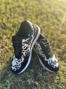 Wacky Cowhide Western Kicks