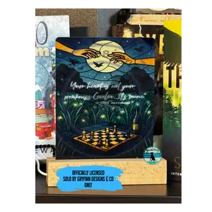 Tobias King The Ravenhood bookshelf light up sign Officially Licensed