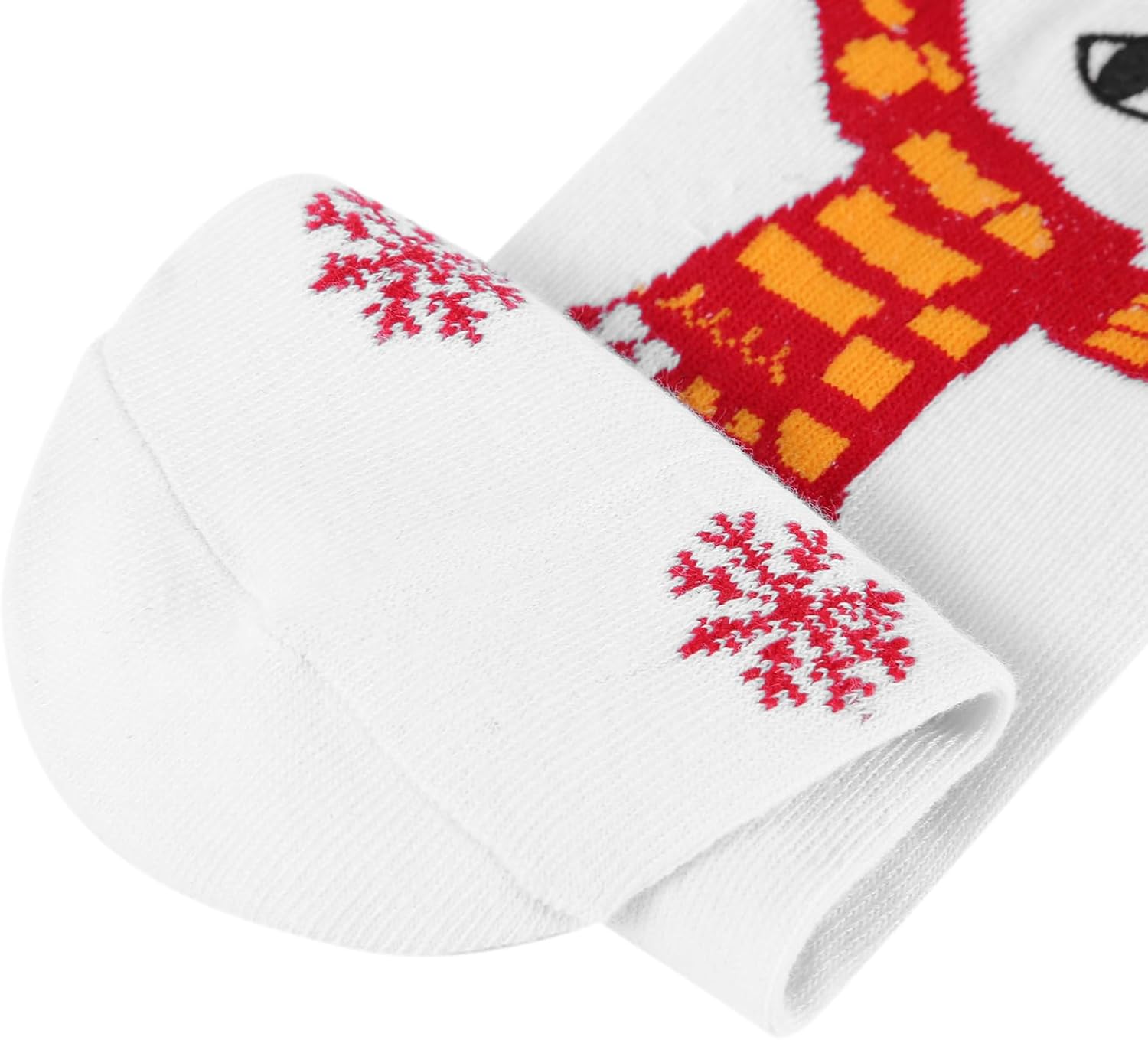 2 Pairs Magnetic Hand Holding Socks for Couples, Cute Novelty Socks That Hold Hands When Close, Funny Mid-Tube Magnet Couple Socks for Valentine's Day & Anniversary, Creative Gag Gift for Men & Women