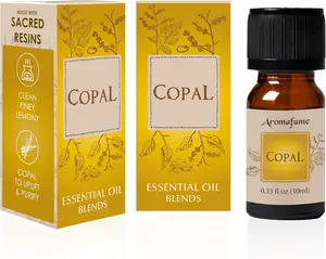Copal Resin Essential Oil Diffuser Blend 30ml by Aromafume | Protium Copal (Burseraceae) Extract | Native to Mexico | Deepened Relaxation & an ambience for Rituals | Charged with Pure Resins