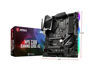 MSI Z390 GAMING EDGE AC LGA 1151 (300 Series) SATA 6Gb/s ATX Intel Motherboar