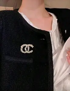 Fake Pearl Brooch
