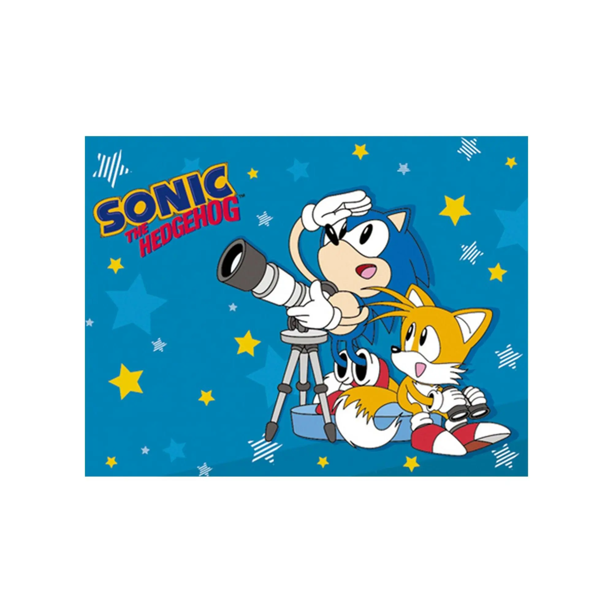 Sonic The Hedgehog - Sonic The Hedgehog & Miles "Tails" Prower Sublimation Throw Blanket