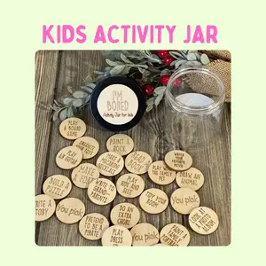 I'm Bored Activity Jar - Fun and Engaging Activity Jar for Kids to play