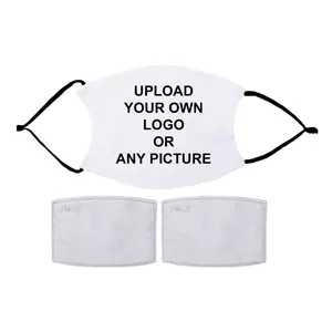 Personalized your own mask with a Logo Design or your own face Printed of Reusable Face Mask