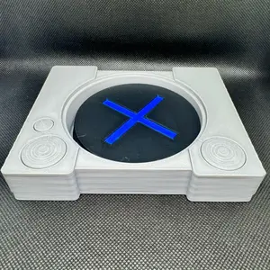 Coaster set with holder and opening lid!