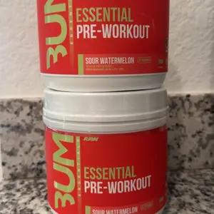 RAW Essential Pre Workout Powder – Energy, Focus & Pump – 4g Citrulline, 3.2g Beta Alanine & 200mg Caffeine – Pre Workout Supplement – 30 Servings Each (2 Pack, 60 Total Servings)