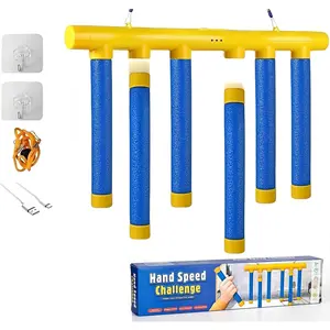 2026 Upgraded Reflex Drop Stick Challenge Game |   Reaction Speed Training Tool with Adjustable Capture Levels |   Improve Hand Eye Coordination for Teens & Adults |   Fun Fitness & Brain Game for Home or Party |   Valentine's Day Countdown - Catch Love F