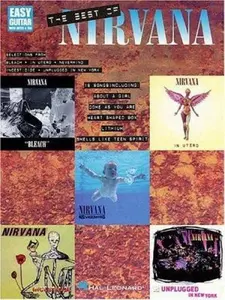 USED-The Best of Nirvana Easy Guitar Songbook Guitar Tab with Chords and Lyrics 16 Classic Grunge Hits Including Smells Like Teen Spirit Come as You Are Li by Nirvana (Paperback)