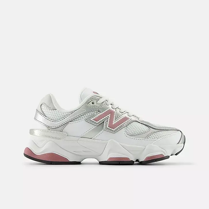 New Balance 9060 White Rosewood Silver (GS)