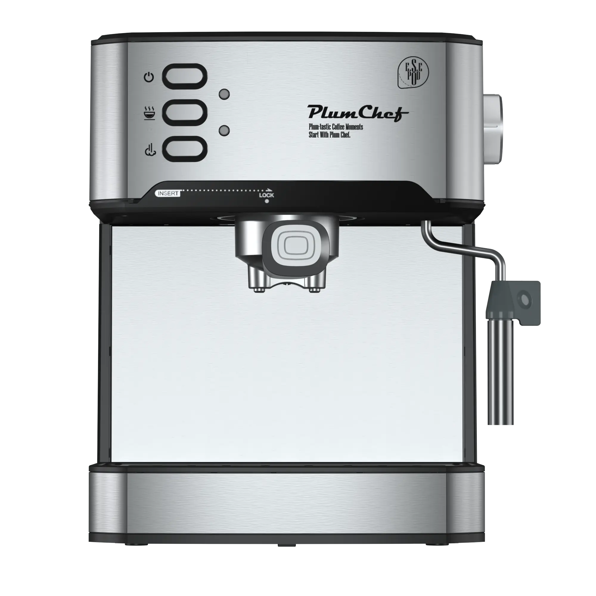 20 Bar Professional Espresso Machine with Milk Frother, Single & Double Shot, ESE Pod Compatible, Removable Water Tank for Cappuccino, Latte, & Macchiato – Home Barista Edition
