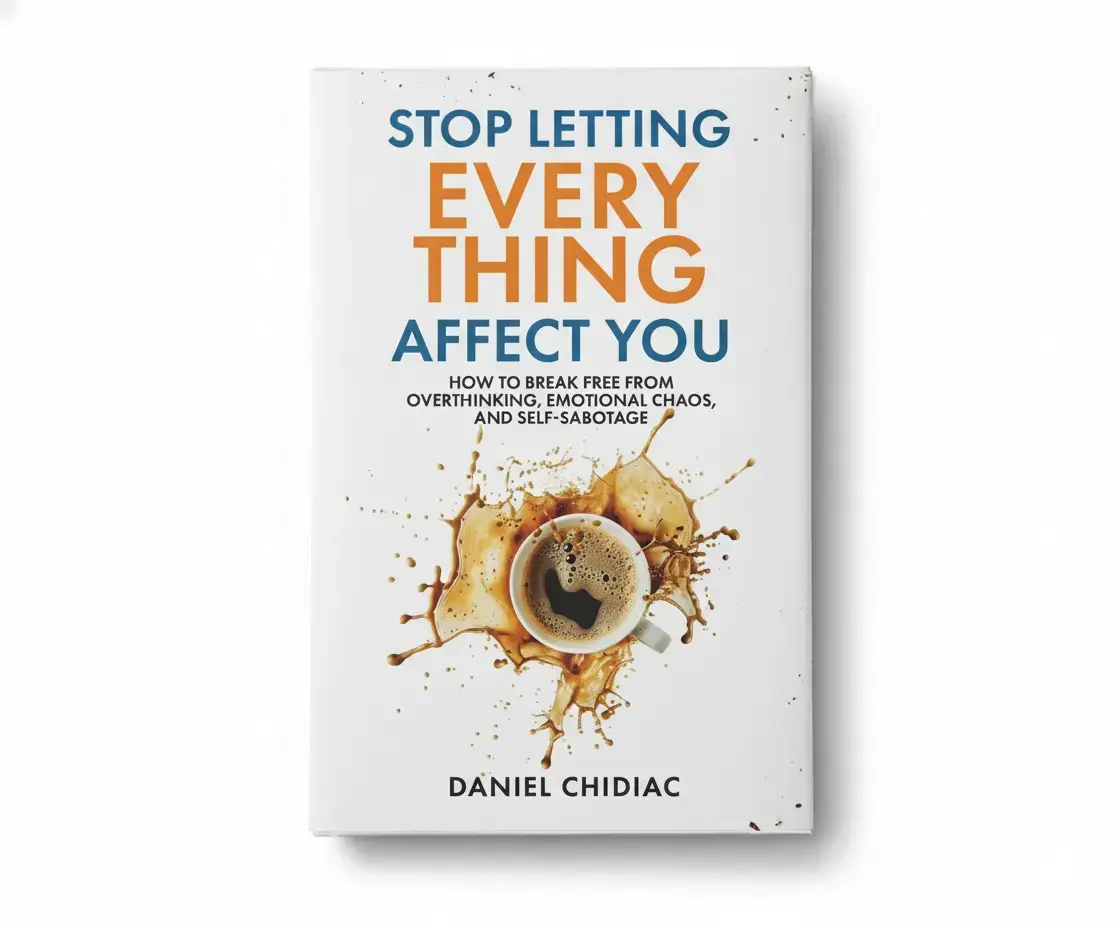 Stop Letting Everything Affect You by Daniel Chidiac, Self Help Book for Overthinkers, Protect Your Peace, Emotional Strength, Boundaries, Self Worth & Inner Peace