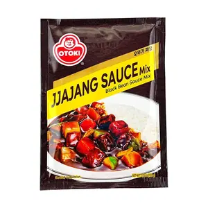 Ottogi Black Bean Sauce Bibimbap Sauce - Instant Korean Jjajang Sauce for Rice Bowls, 100g