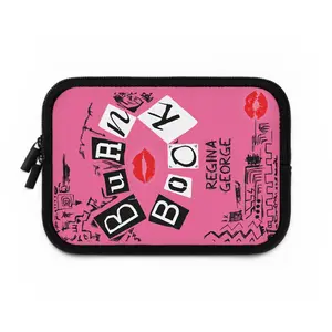 Personalized MEAN Girls BURN BOOK Laptop Sleeve | 7", 10", 13", 15", and 17" | Unique Mother's Day Gift | Custom Teacher Appreciation Gift