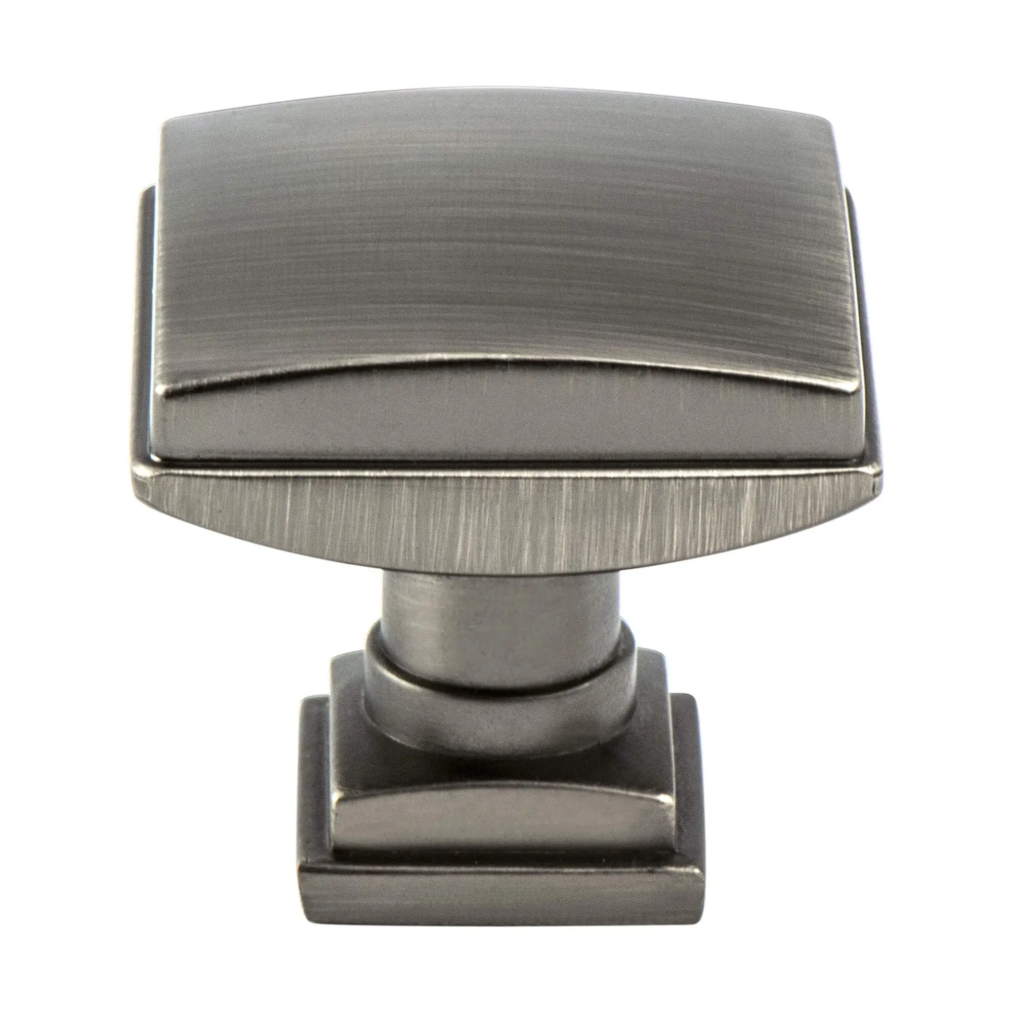 Berenson 1277-1VTN-P 1.25 in. dia. Tailored Traditional Knob with Vintage Nickel