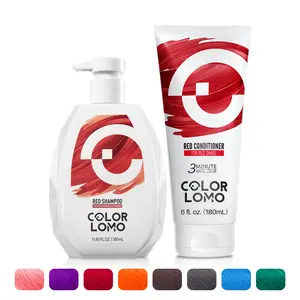 Colorlomo Color Conditioner & Shampoo for Salon-Quality Color Boost & Refresh 3 Minute Magic Color 6 fl oz Pure Nourishing Formula with Shea Butter & Sweet Almond Oil Safe Dermatologist Approved Haircare Cleansing and Conditioner