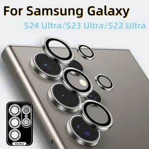 Senior Camera Tempered Glass Lens Protector For Samsung Galaxy S24 Ultra S23 S22 Plus  Maximum Protection Lens Film