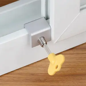Ride the Home Safety Trend! This Spline Window Lock Is ESSENTIAL! 💯 Anti - Theft, Drill - Free, Fits All Windows—Window Mounted, Aluminum Alloy, Pet - Safe & Easy DIY! 🌟 #HomeSafetyTrend #WindowSecurity