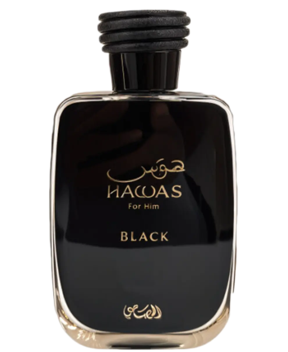 TikTokバズ香水ドバイ香水Hawas Black 100ml Rasasi Hawas Black Eau De Parfum For Men 100ml (3.4Oz) - New