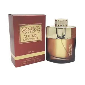 ATTITUDE OUD VANILLE FOR MEN 3.4 OZ EDP BEST SPICE VANILLA FRAGRNACE IN THE MARKET