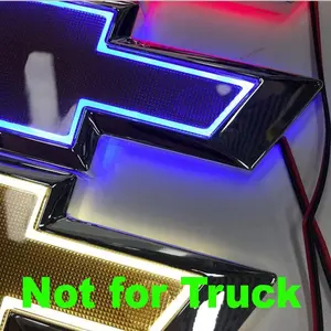 5D LED Chevrolet Car Emblem Trunk Tail Logo Light Badge Lamp Compatible NO TRUCK