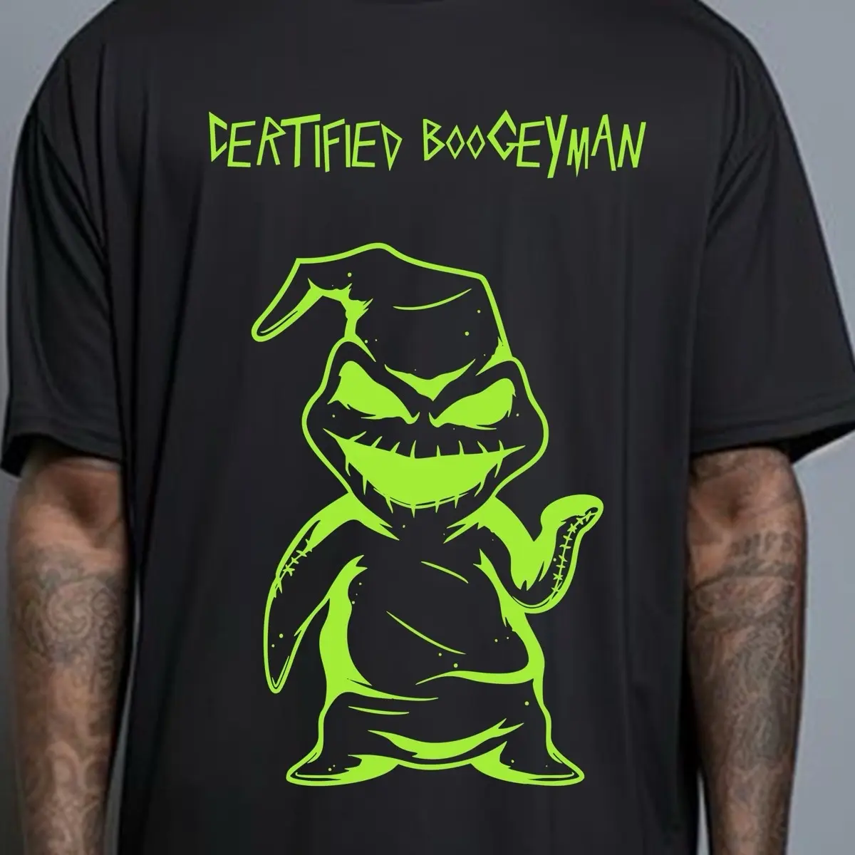 Certified boogeyman oogie boogey tshirt