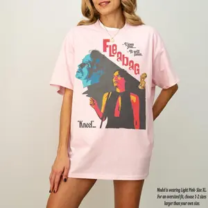 Retro Fleabag Shirt - Phoebe Waller-Bridge TShirt,Andrew Scott TShirt,Olivia Colman Shirt,Fleabag Crewneck Cotton Top Streetwear