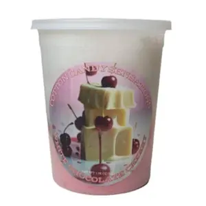 White Chocolate Cherry Gourmet Cotton Candy - Cotton Candy Sensations 200+ Flavors