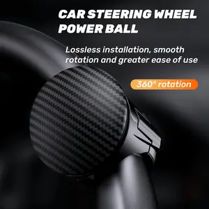 Creative Bearing Steering Wheel Aid Ball, Single Hand Turn Assist for Cars & Trucks, Effort-Saving Design, Durable Construction