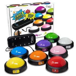 Light-Up Game Buzzer System – Displays Who Buzzed In!	