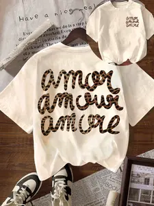 Women's Milk Silk Fabric Short Sleeve Round Neck Top, Soft Breathable, Loose Fit Everyday Casual Fashion Tee