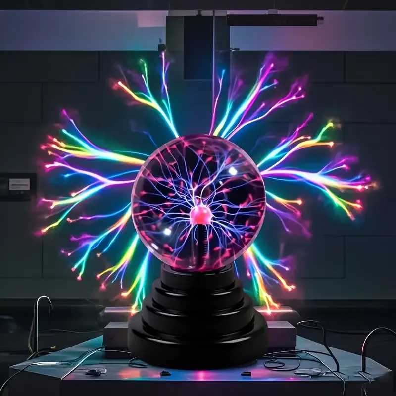LED Night Light with Remote Control Fidget Spinner Ball, Atmosphere Light, USB Powered, Perfect Christmas and Birthday Gift