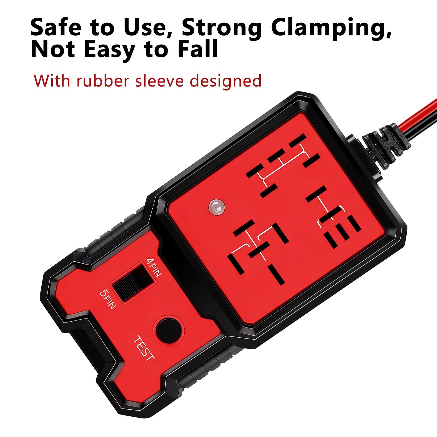 Car Automotive Circuit Tester, Car Relay Tester, Diagnostic, Portable Battery Diagnostic Checker Tool, Test and Measurement Tools, gift for men, Christmas gift