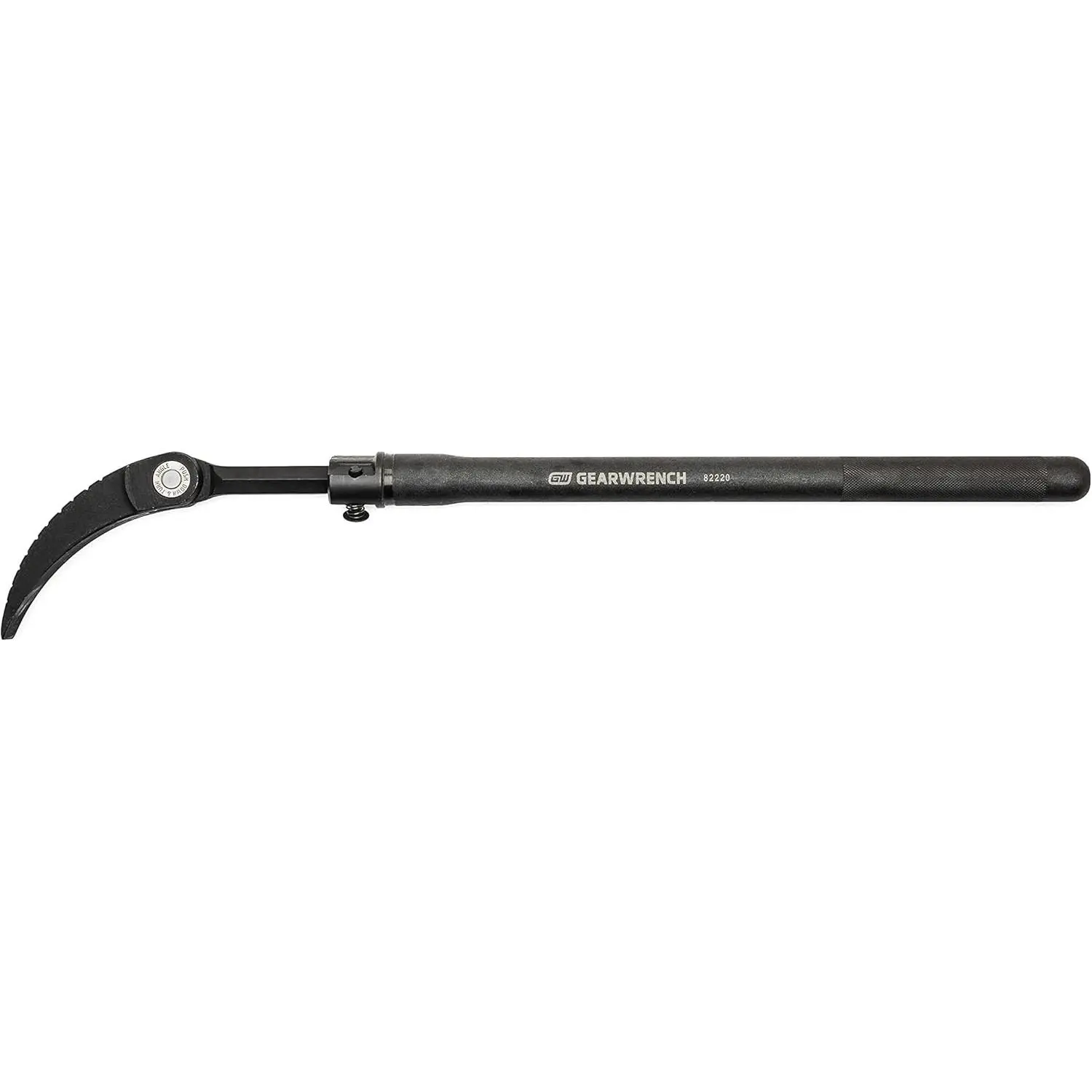 Extendable Crowbar (29-48 Inches) - 14 Locking Positions, 180° Rotating Head, Compact Design Specialty Hand Tool for Working in Tight Spaces, Model 82248, Crowbars Category, Head Rotates 180°, Work In Tight Spaces