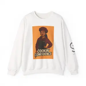 Confidence Cookin' Unisex Crewneck Sweatshirt | Cozy Fashion, Gift for Chefs, Cooking Enthusiasts, Home Cooks, Culinary Apparel