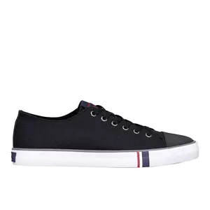 Ben Sherman Mens Hadley Lace Up Sneakers Shoes Casual - Black