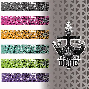 FRACTURE Ultra Lightweight 5" Arrow Wrap 6 Grains or Less 14 Wraps per Pack for Performance Durability and Strong Adhesion