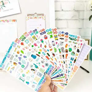 Bloom Planner Sticker Value Pack Monthly Celebrations Bright 14 Sheets 1150 Stickers for Planners Cards Scrapbooks Scrapbooking Paper Diy Craft Paper