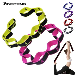 Gym Stretch Resistance Band, Workout Bands, Stretching Band, Ideal for Yoga & Pilates, Enhances Flexibility & Strength Training, Perfect for Dance & Gym Use