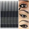 MooGlamor 12Pcs Ultra Creamy Eyeliner Set Waterproof Smudgeproof Eyebrow Pens Long Lasting Matte Makeup No Easy To Fade Freckle Pencil Quick Dry Cosmetic DealsForYouDays